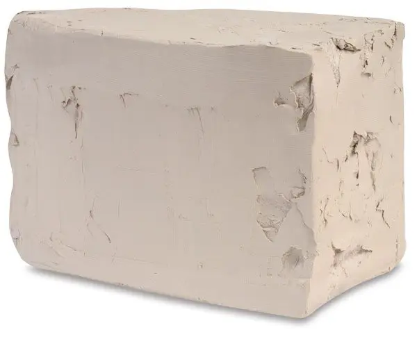 Air-Dry White Clay — 5kg Block